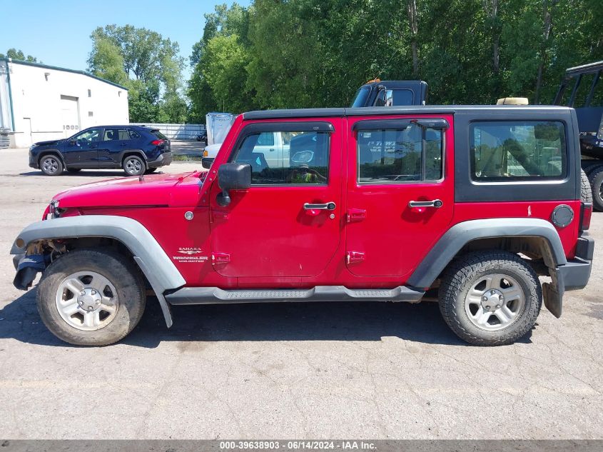 2012 Jeep Wrangler Unlimited Sport Rhd VIN: 1C4BJWKG9CL102306 Lot: 39638903