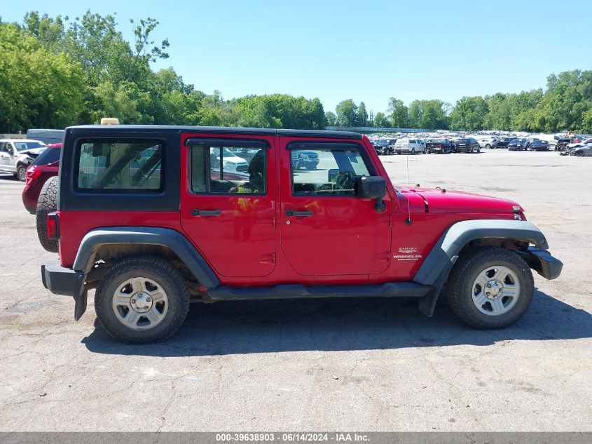 2012 Jeep Wrangler Unlimited Sport Rhd VIN: 1C4BJWKG9CL102306 Lot: 39638903