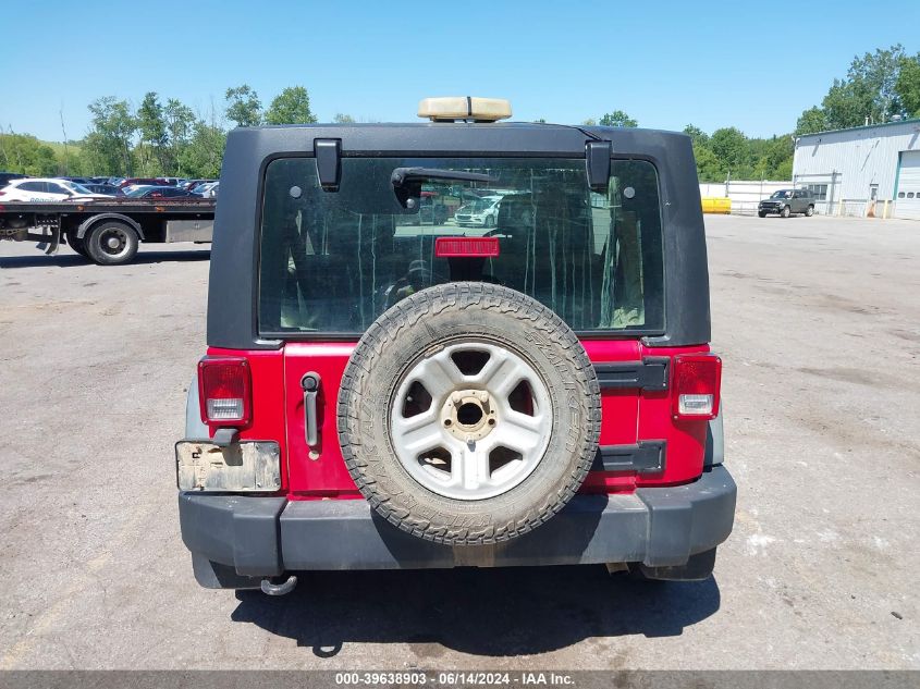 2012 Jeep Wrangler Unlimited Sport Rhd VIN: 1C4BJWKG9CL102306 Lot: 39638903