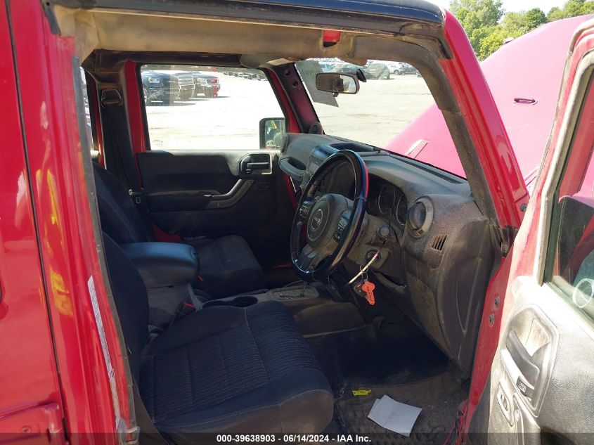 2012 Jeep Wrangler Unlimited Sport Rhd VIN: 1C4BJWKG9CL102306 Lot: 39638903