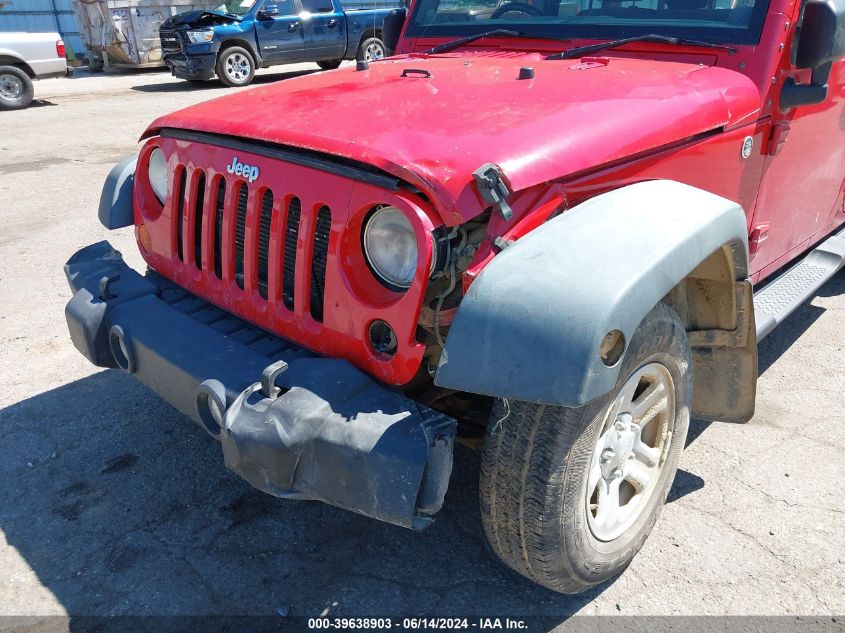 2012 Jeep Wrangler Unlimited Sport Rhd VIN: 1C4BJWKG9CL102306 Lot: 39638903