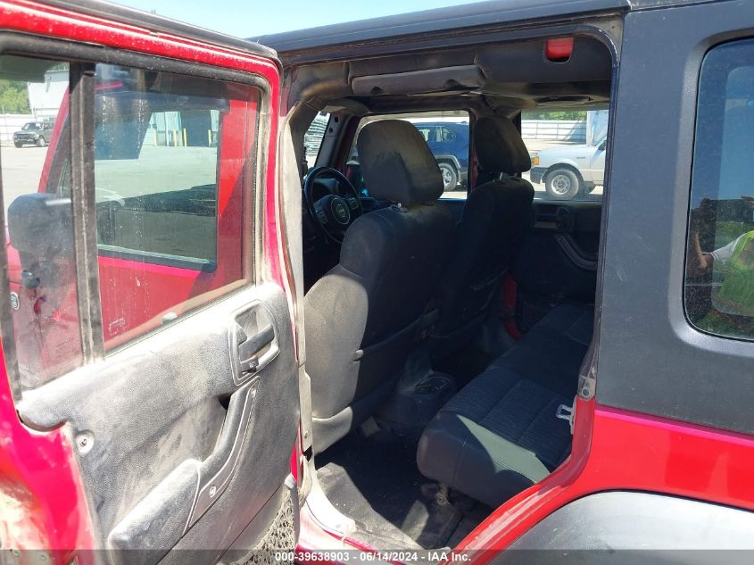 2012 Jeep Wrangler Unlimited Sport Rhd VIN: 1C4BJWKG9CL102306 Lot: 39638903