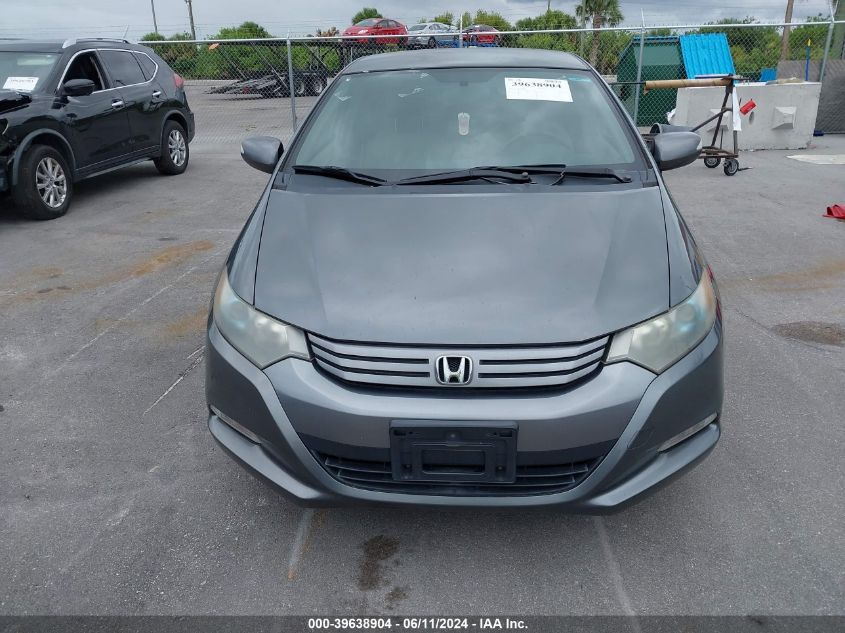 2010 Honda Insight Ex VIN: JHMZE2H74AS038972 Lot: 39638904