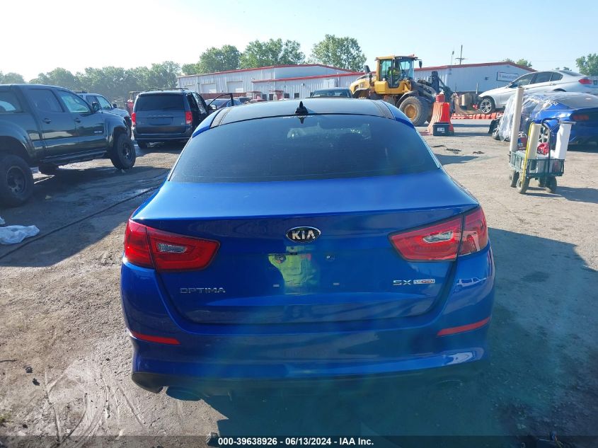 2015 Kia Optima Sx Turbo VIN: 5XXGR4A61FG418069 Lot: 39638926