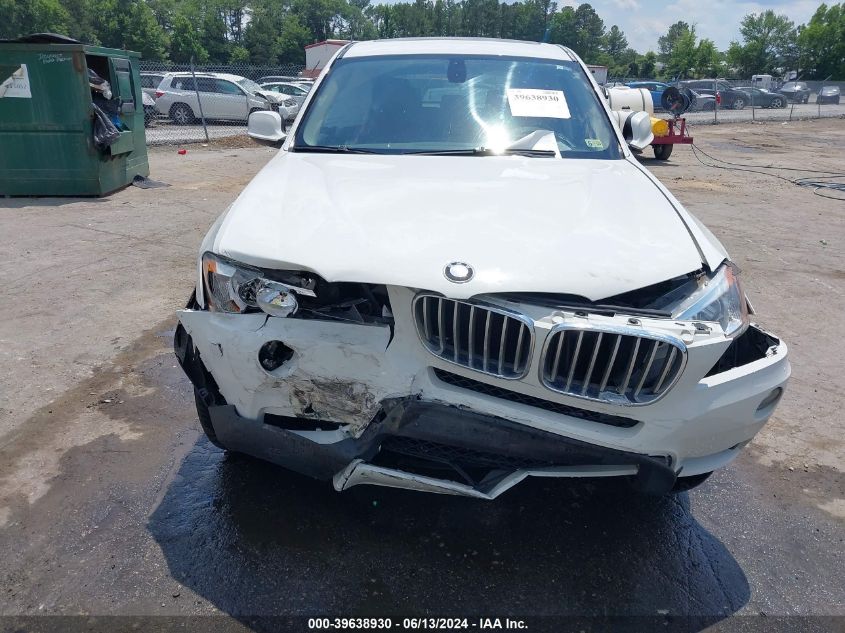 2012 BMW X3 xDrive28I VIN: 5UXWX5C51CL720306 Lot: 39638930