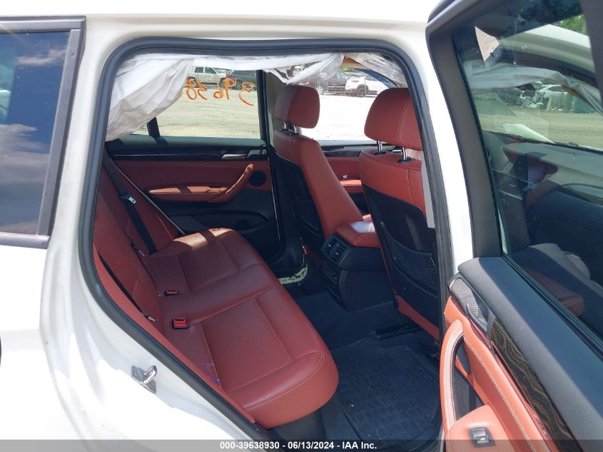 2012 BMW X3 xDrive28I VIN: 5UXWX5C51CL720306 Lot: 39638930