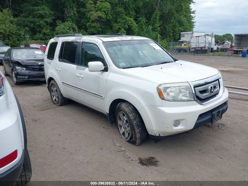 2011 Honda Pilot Touring VIN: 5FNYF4H93BB080782 Lot: 39638932