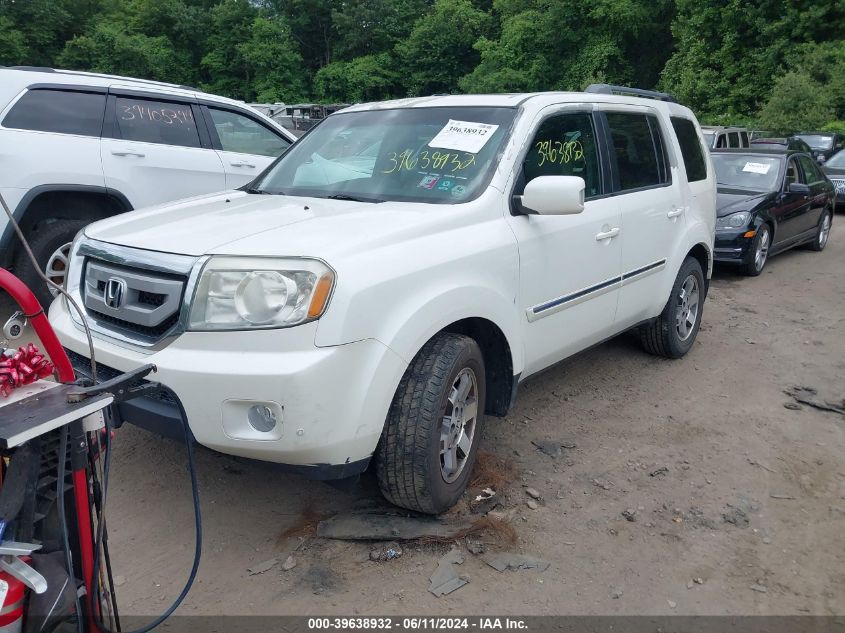 2011 Honda Pilot Touring VIN: 5FNYF4H93BB080782 Lot: 39638932