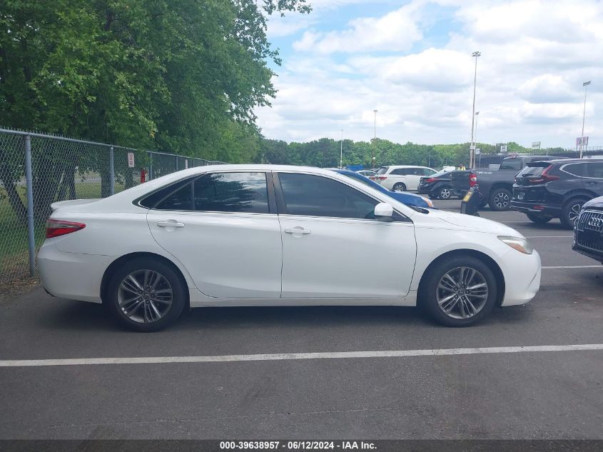 2015 Toyota Camry Se VIN: 4T1BF1FK2FU093266 Lot: 39638957