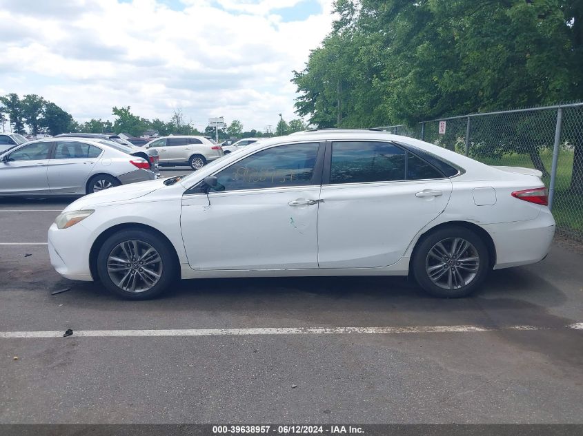 2015 Toyota Camry Se VIN: 4T1BF1FK2FU093266 Lot: 39638957