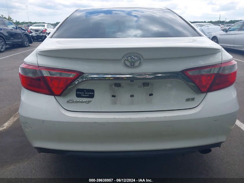 2015 Toyota Camry Se VIN: 4T1BF1FK2FU093266 Lot: 39638957