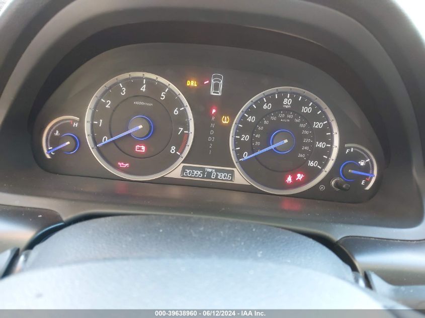 2013 Honda Crosstour Ex-L VIN: 5J6TF3H54DL003902 Lot: 39638960