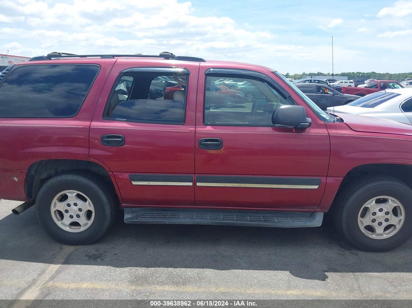 2006 Chevrolet Tahoe Ls VIN: 1GNEC13ZX6R111308 Lot: 39638962