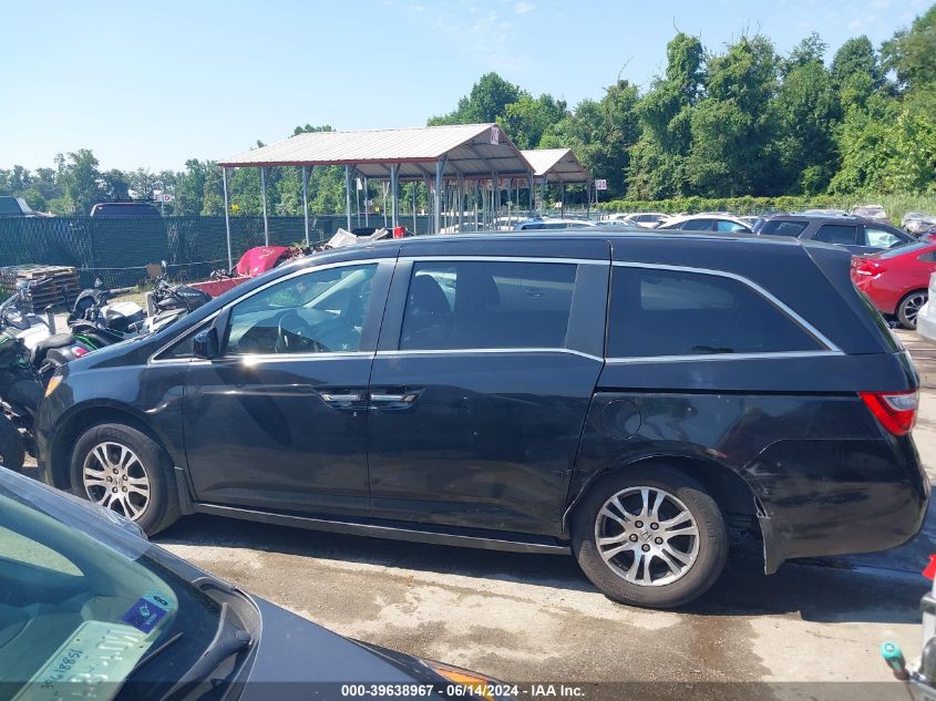 2012 Honda Odyssey Ex-L VIN: 5FNRL5H68CB031068 Lot: 39638967