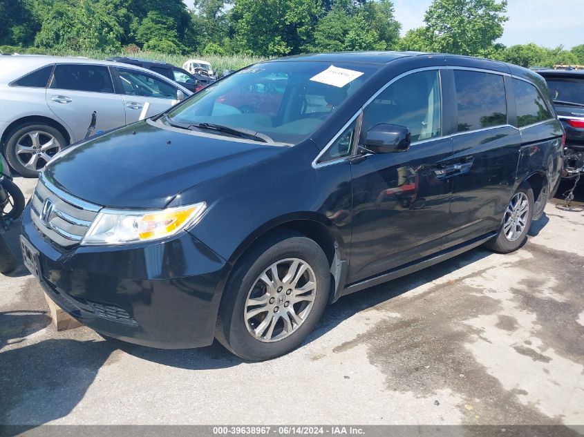 2012 Honda Odyssey Ex-L VIN: 5FNRL5H68CB031068 Lot: 39638967