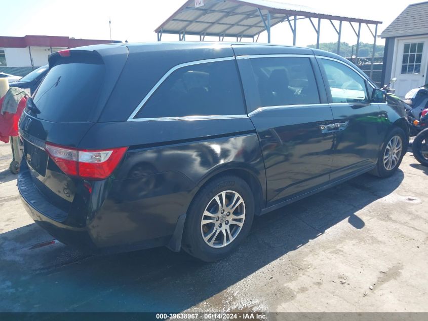 2012 Honda Odyssey Ex-L VIN: 5FNRL5H68CB031068 Lot: 39638967