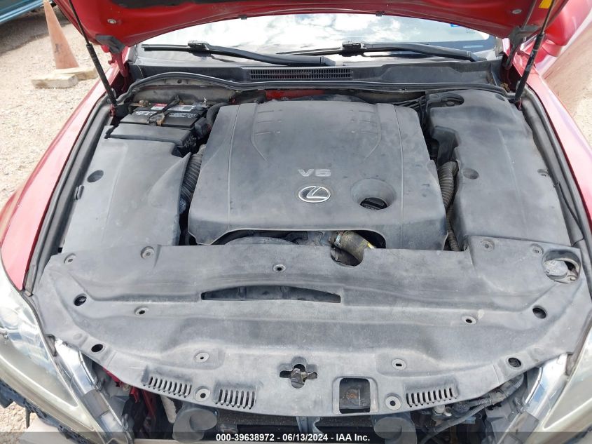 2011 Lexus Is 250 VIN: JTHBF5C22B5144266 Lot: 39638972