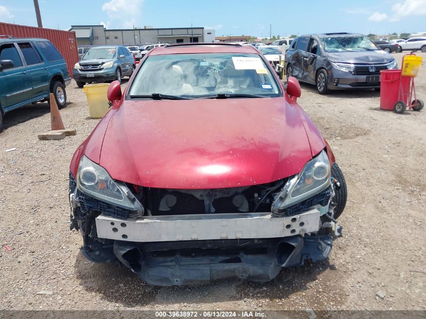 2011 Lexus Is 250 VIN: JTHBF5C22B5144266 Lot: 39638972