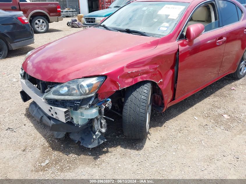 2011 Lexus Is 250 VIN: JTHBF5C22B5144266 Lot: 39638972