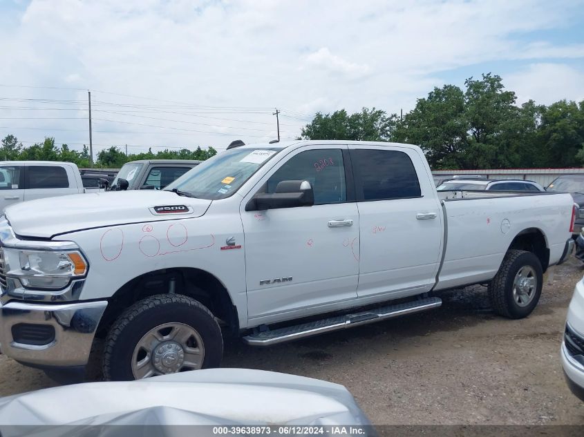 2019 Ram 2500 Big Horn 4X4 8' Box VIN: 3C6UR5JL8KG565146 Lot: 39638973