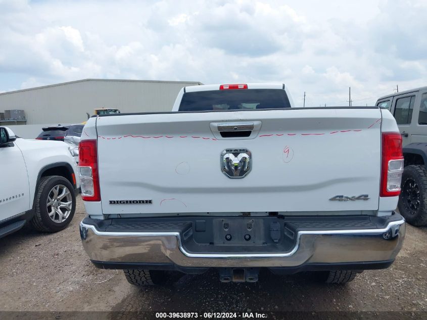 2019 Ram 2500 Big Horn 4X4 8' Box VIN: 3C6UR5JL8KG565146 Lot: 39638973