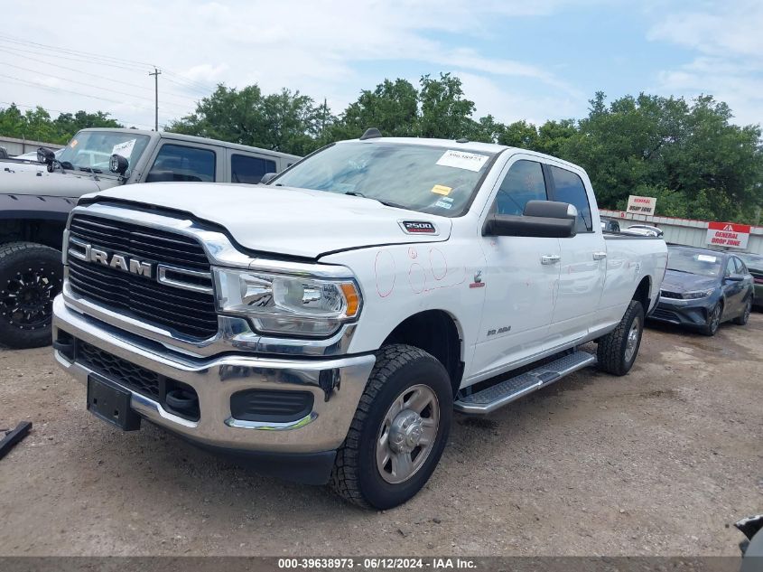 2019 Ram 2500 Big Horn 4X4 8' Box VIN: 3C6UR5JL8KG565146 Lot: 39638973