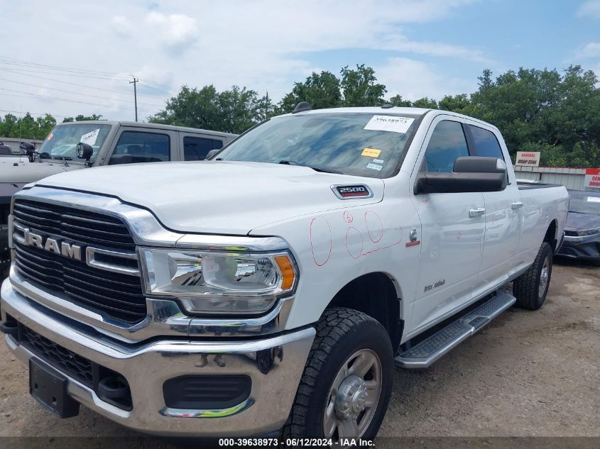 2019 Ram 2500 Big Horn 4X4 8' Box VIN: 3C6UR5JL8KG565146 Lot: 39638973