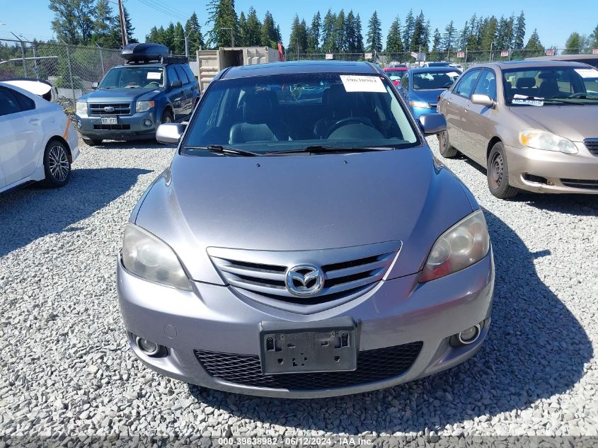 2004 Mazda Mazda3 S VIN: JM1BK343541209727 Lot: 39638982