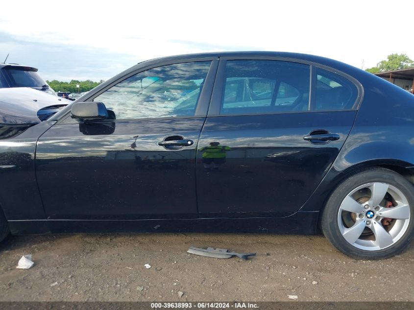 2005 BMW 530I VIN: WBANA73525B819863 Lot: 39638993