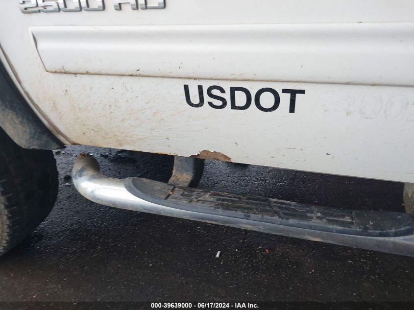 2011 Chevrolet Silverado K2500 Heavy Duty Lt VIN: 1GC1KXCG7BF192307 Lot: 39639000