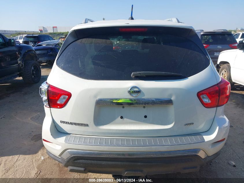 2017 Nissan Pathfinder S VIN: 5N1DR2MM2HC685690 Lot: 39639003