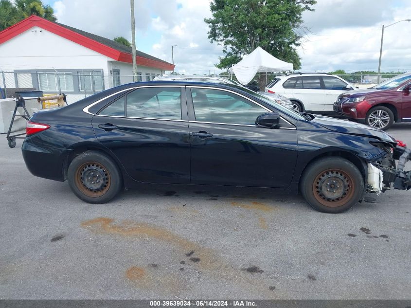 2015 Toyota Camry Le VIN: 4T4BF1FK7FR510922 Lot: 39639034