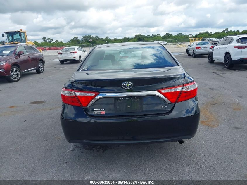 2015 Toyota Camry Le VIN: 4T4BF1FK7FR510922 Lot: 39639034