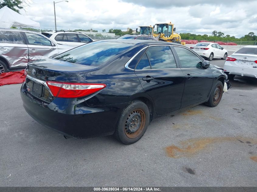 2015 Toyota Camry Le VIN: 4T4BF1FK7FR510922 Lot: 39639034