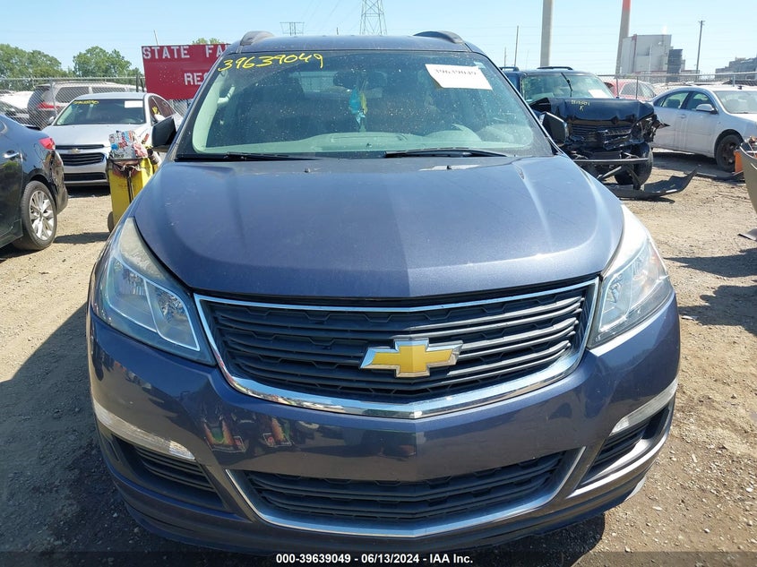 2013 Chevrolet Traverse Ls VIN: 1GNKRFKD7DJ134562 Lot: 39639049