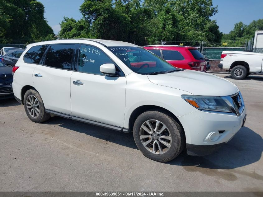 2014 Nissan Pathfinder S VIN: 5N1AR2MN4EC621352 Lot: 39639051