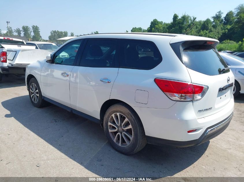 2014 Nissan Pathfinder S VIN: 5N1AR2MN4EC621352 Lot: 39639051