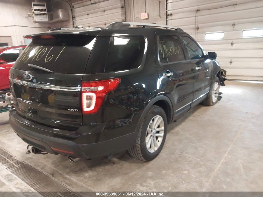 2013 Ford Explorer Xlt VIN: 1FM5K8D80DGC49633 Lot: 39639061