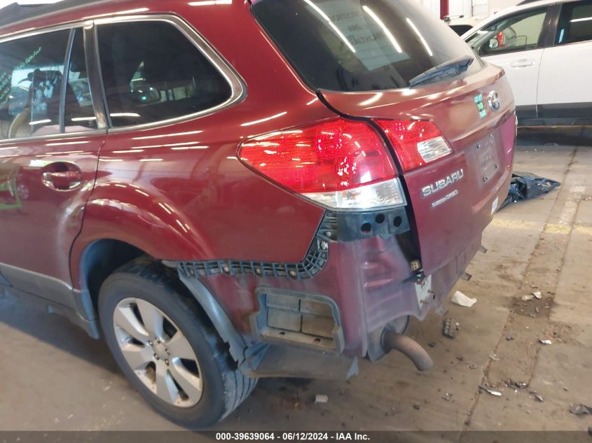 2011 Subaru Outback 2.5I Premium VIN: 4S4BRBFC0B3382118 Lot: 39639064