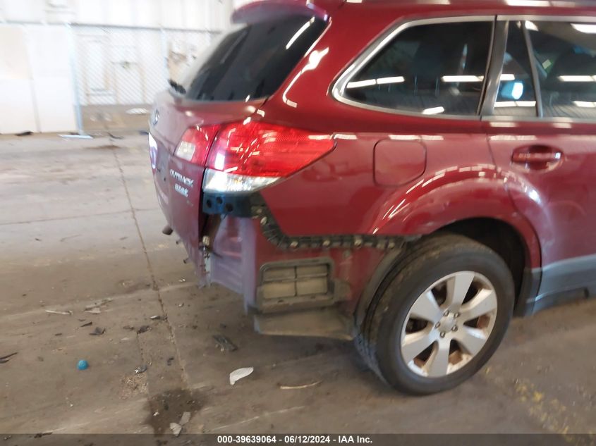2011 Subaru Outback 2.5I Premium VIN: 4S4BRBFC0B3382118 Lot: 39639064
