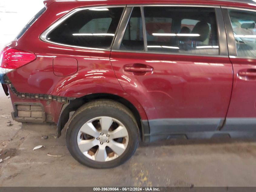 2011 Subaru Outback 2.5I Premium VIN: 4S4BRBFC0B3382118 Lot: 39639064