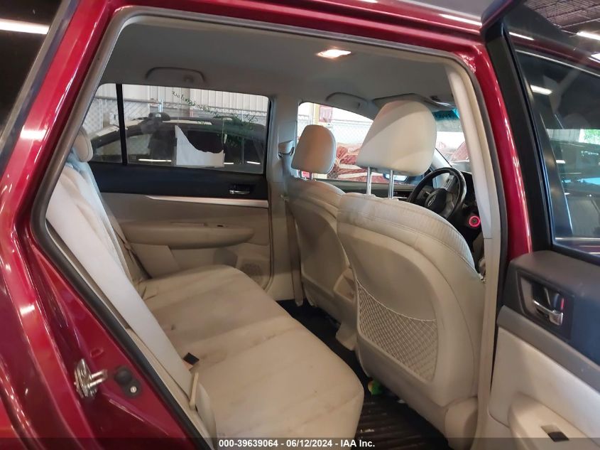 2011 Subaru Outback 2.5I Premium VIN: 4S4BRBFC0B3382118 Lot: 39639064