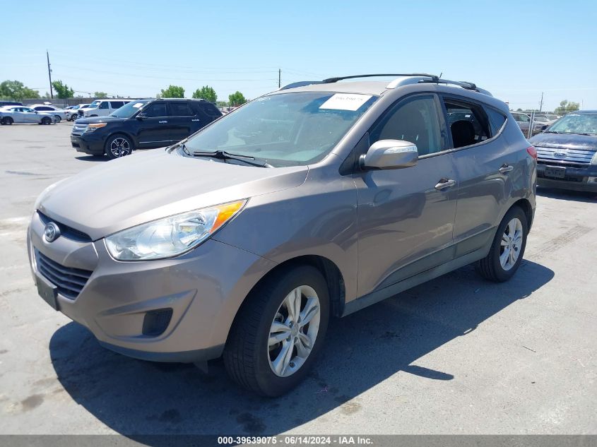 2012 Hyundai Tucson Gls VIN: KM8JU3AC1CU498303 Lot: 39639075