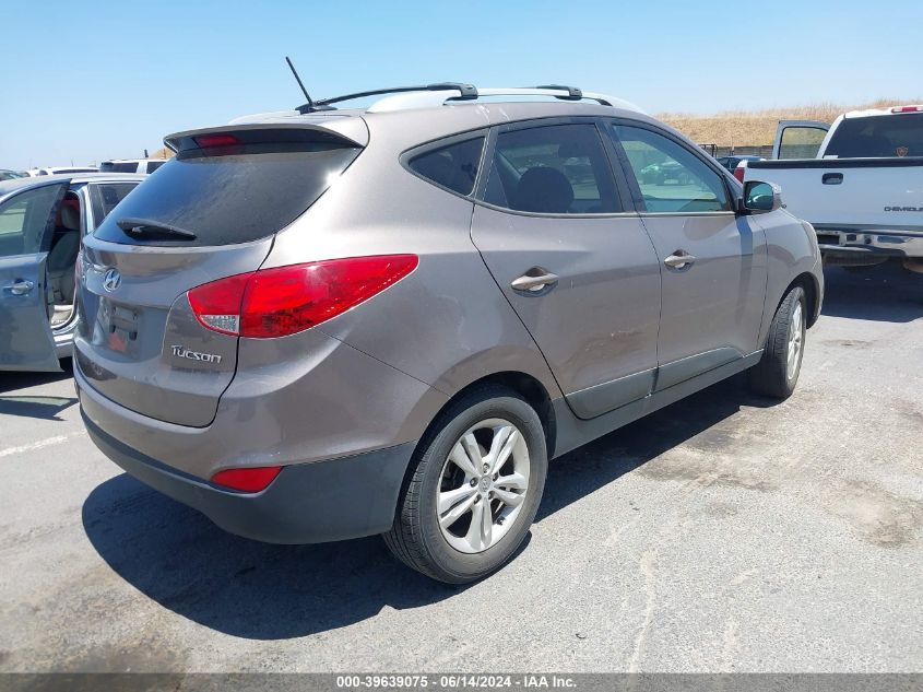 2012 Hyundai Tucson Gls VIN: KM8JU3AC1CU498303 Lot: 39639075