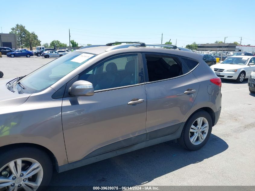 2012 Hyundai Tucson Gls VIN: KM8JU3AC1CU498303 Lot: 39639075