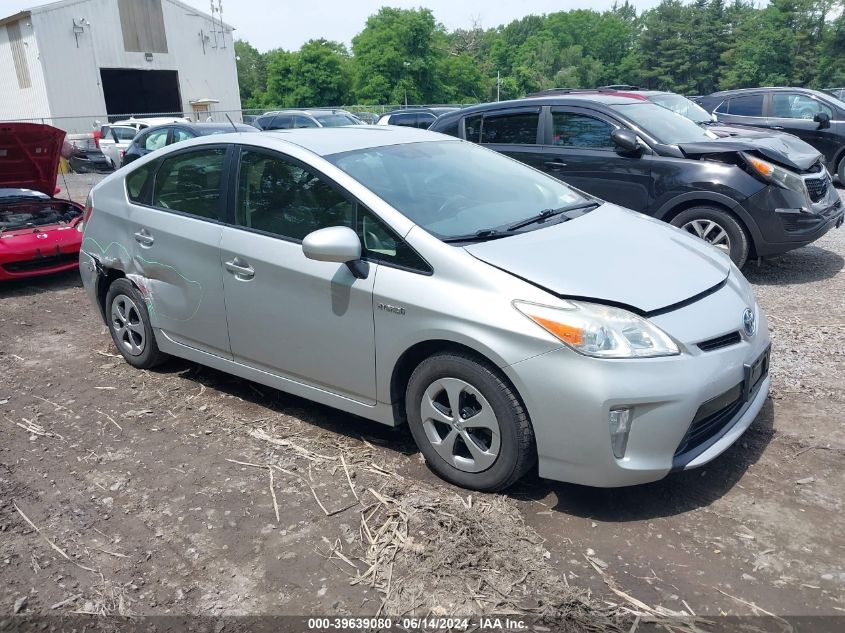 2012 Toyota Prius Four VIN: JTDKN3DU3C5497643 Lot: 39639080