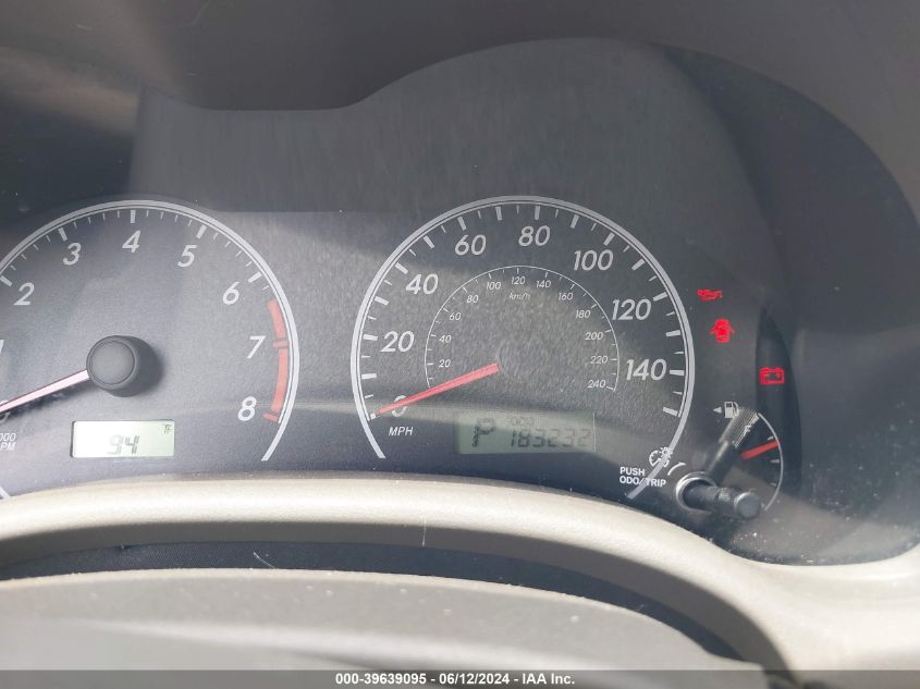 2010 Toyota Corolla Le VIN: 2T1BU4EE4AC254133 Lot: 39639095