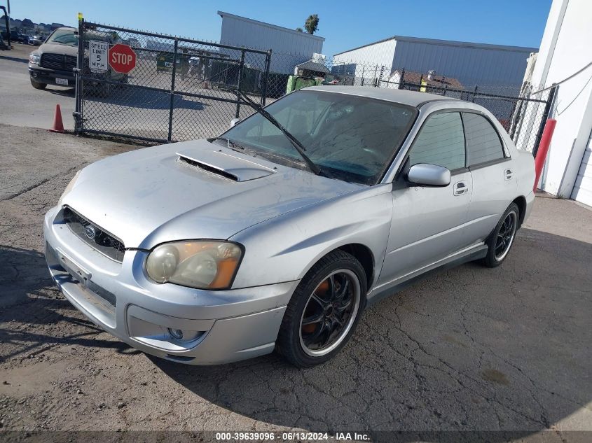 2004 Subaru Impreza Wrx VIN: JF1GD29614H508996 Lot: 39639096