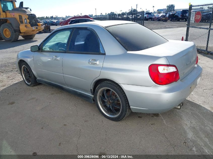 2004 Subaru Impreza Wrx VIN: JF1GD29614H508996 Lot: 39639096