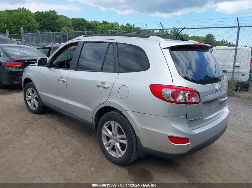 2012 Hyundai Santa Fe Limited V6 VIN: 5XYZKDAG3CG120992 Lot: 39639097